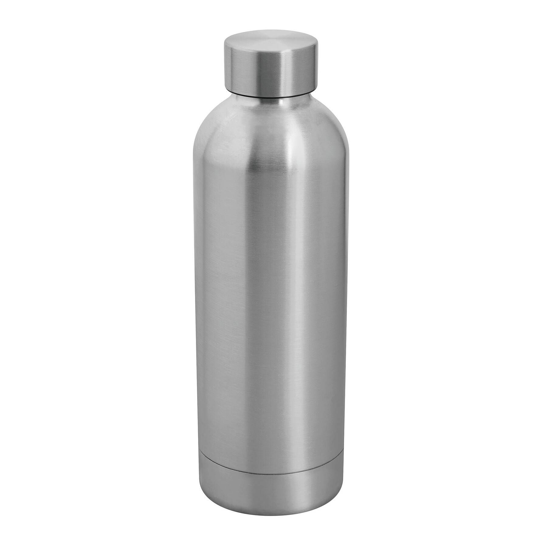 Vakuum-Isolierflasche GET WARM - silber-564
