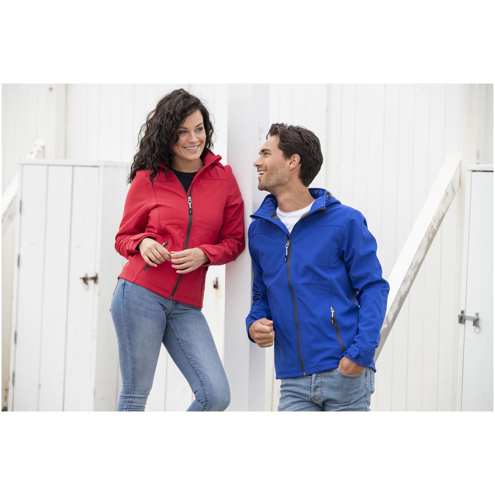 Langley Softshelljacke für Damen - anthrazit - S-937