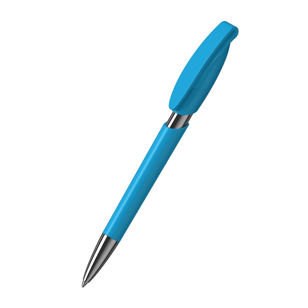 Druckkugelschreiber Rodeo high gloss Mn - cyan-74
