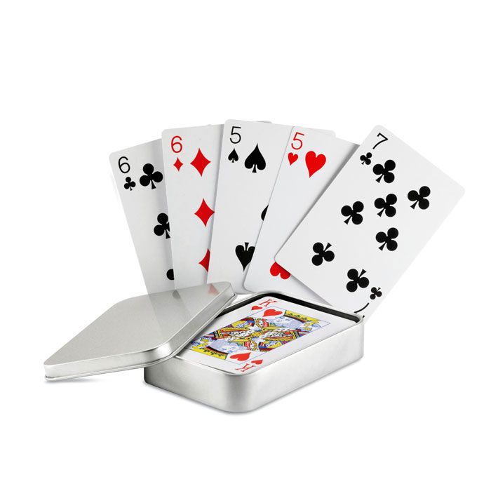 Spielkarten AMIGO - mattsilber-314
