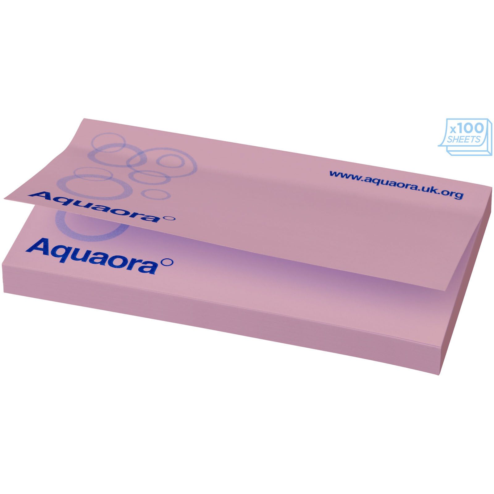 Sticky-Mate Haftnotizen 127 x 75 mm - hellrosa-553
