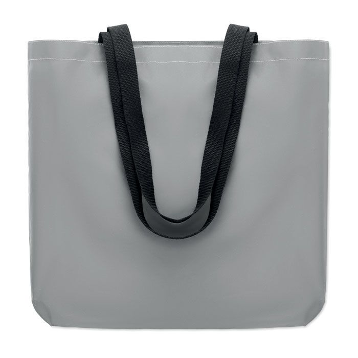 Reflektierende Einkaufstasche VISI TOTE - mattsilber-997