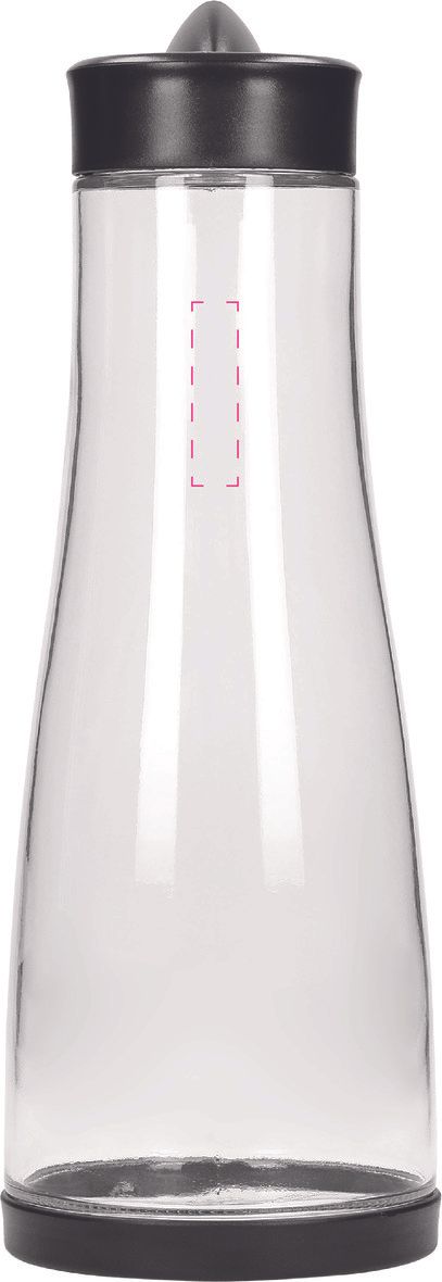 Veredelungsposition auf Flasche seitlich oben