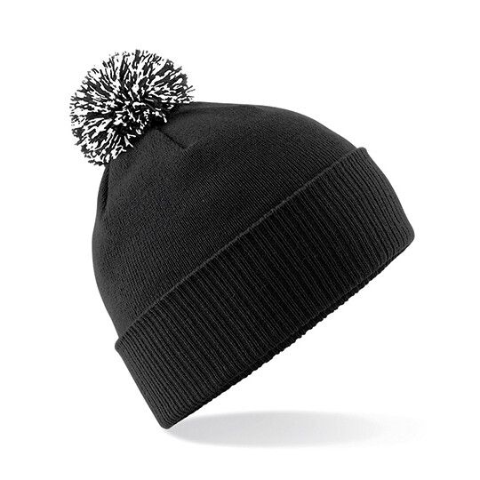 Snowstar® Beanie - black - white-157