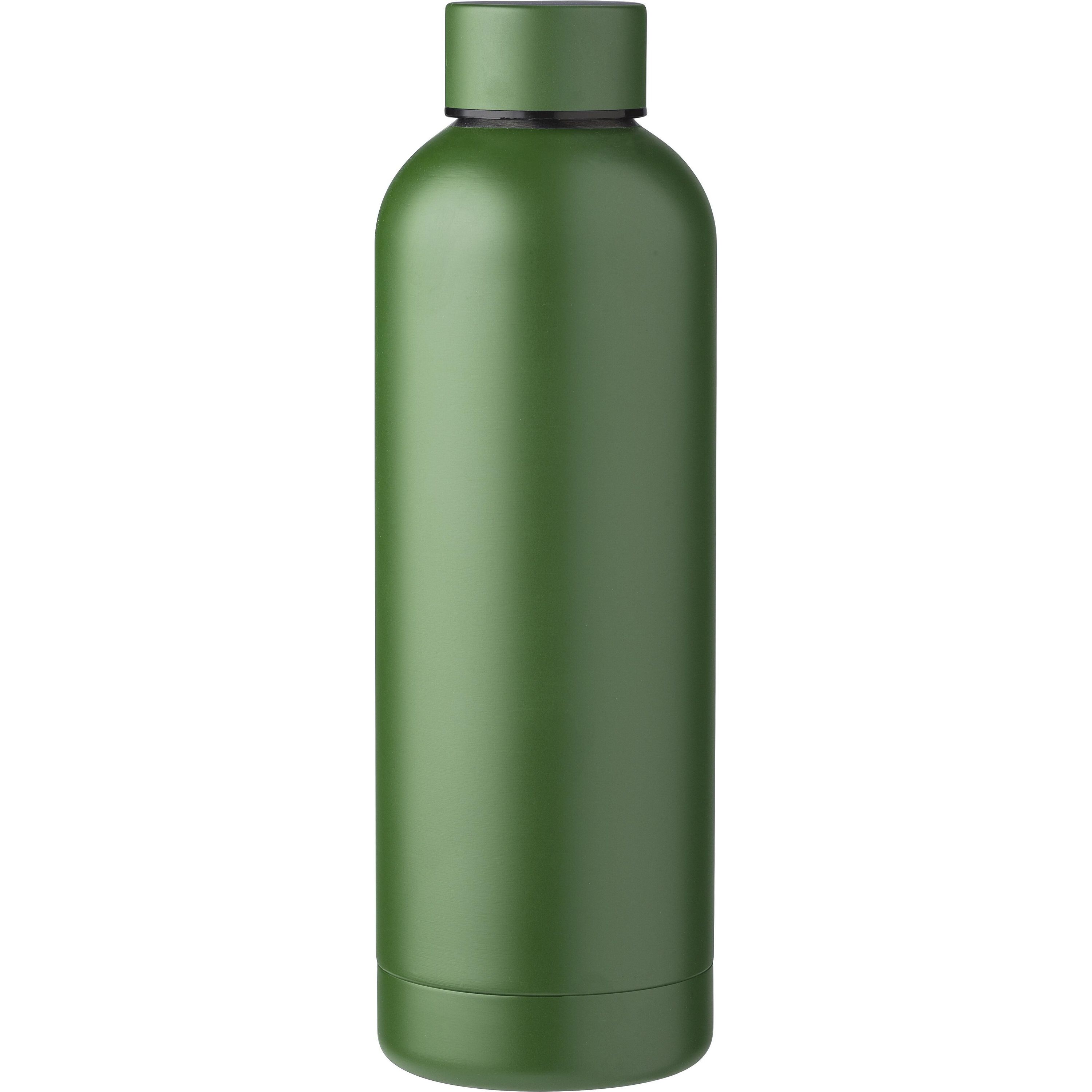 Flasche aus recyceltem Edelstahl Isaiah - waldgrün-752