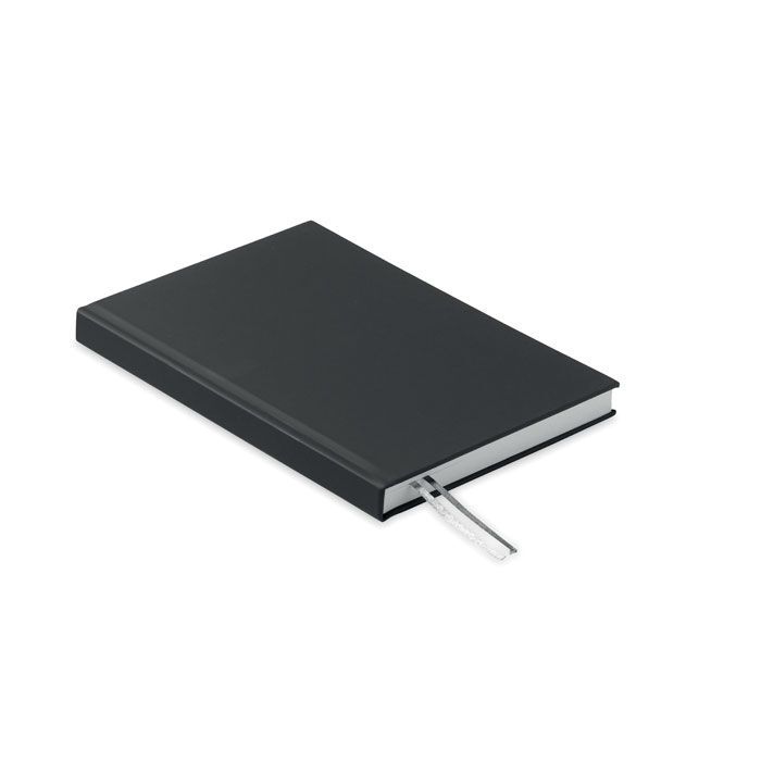 DIN A5 Notizbuch rec. Material JOURNU - schwarz-352