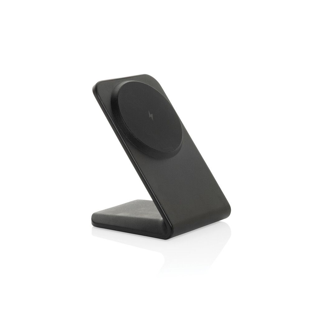 VoltPerch 15W magnetischer Wireless Charger aus RCS rec. ABS - schwarz-988