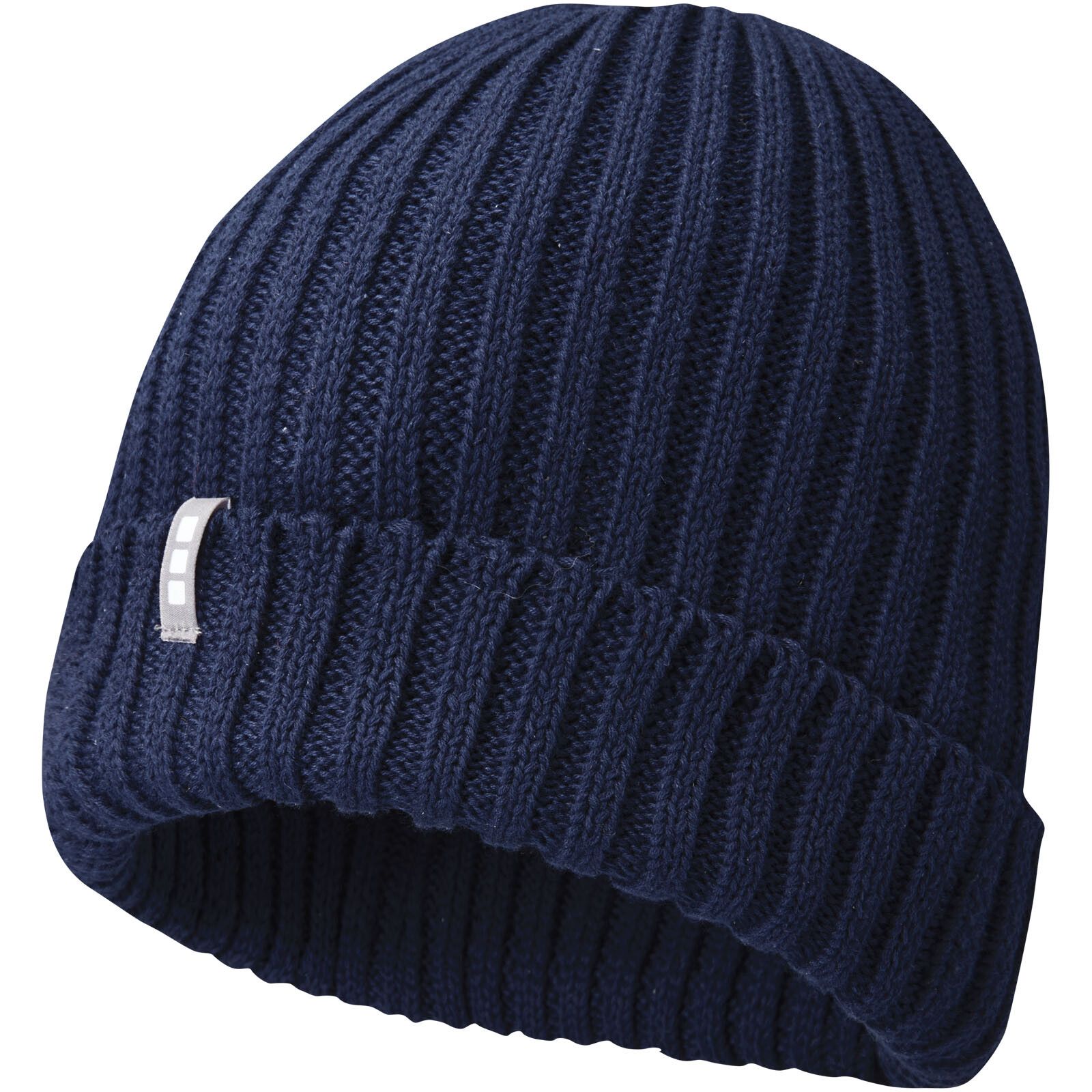 Ives Strickmütze aus Bio Baumwolle - navy - 0-819