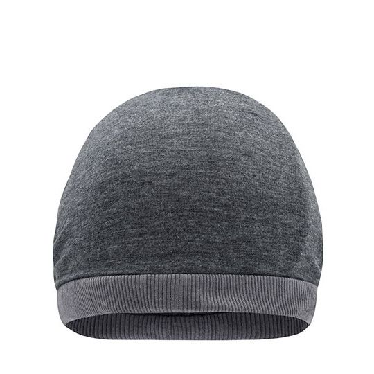 black melange - dark grey
