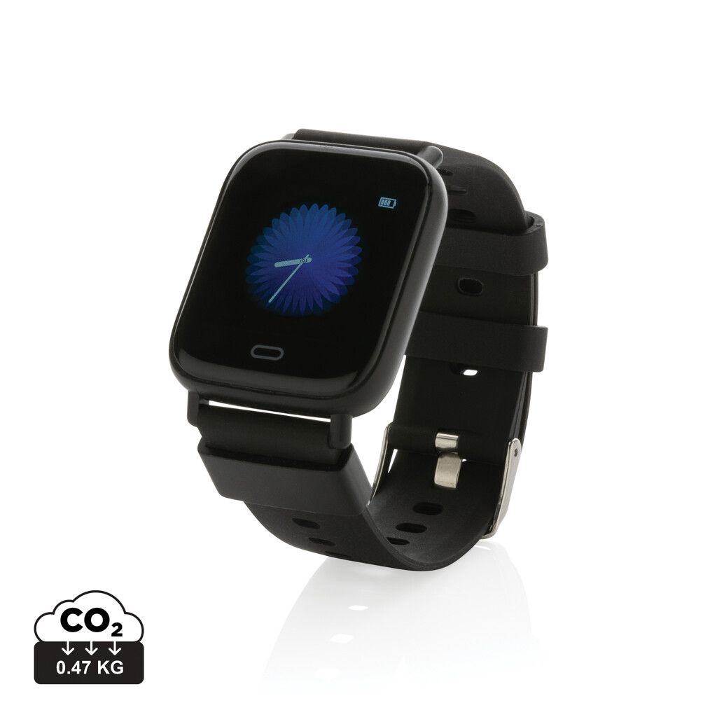 Fit Watch aus RCS recyceltem TPU - schwarz-972