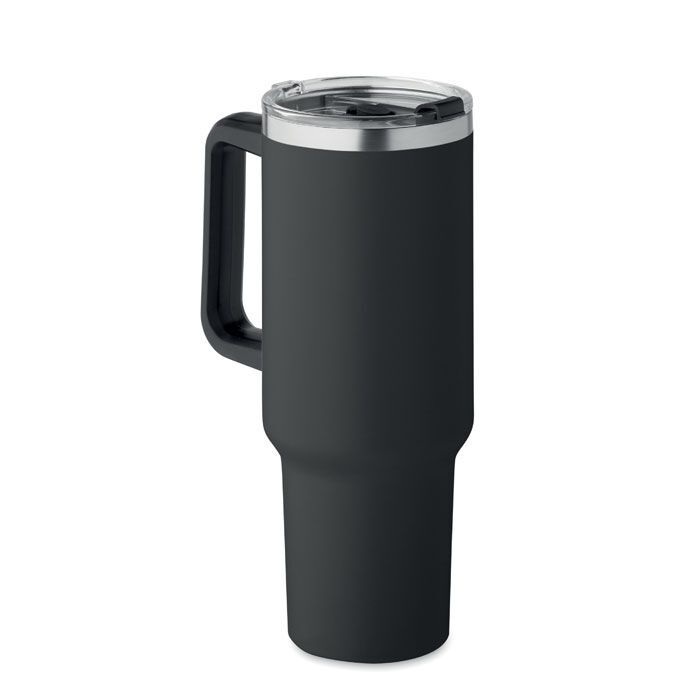 Doppelwandiger Trinkbecher 1200 ml SUMA - schwarz-419