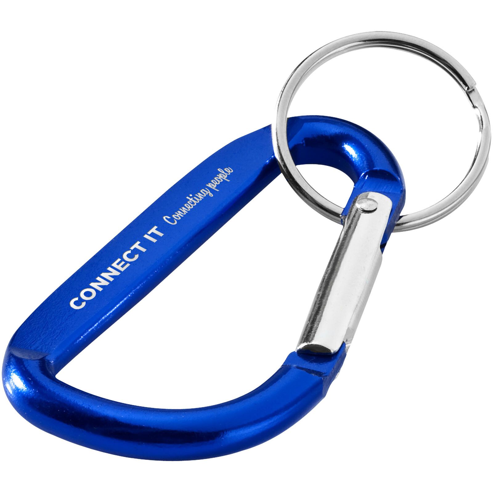 Timor RCS Karabiner Schlüsselanhänger aus recyceltem Aluminium  - royalblau-954