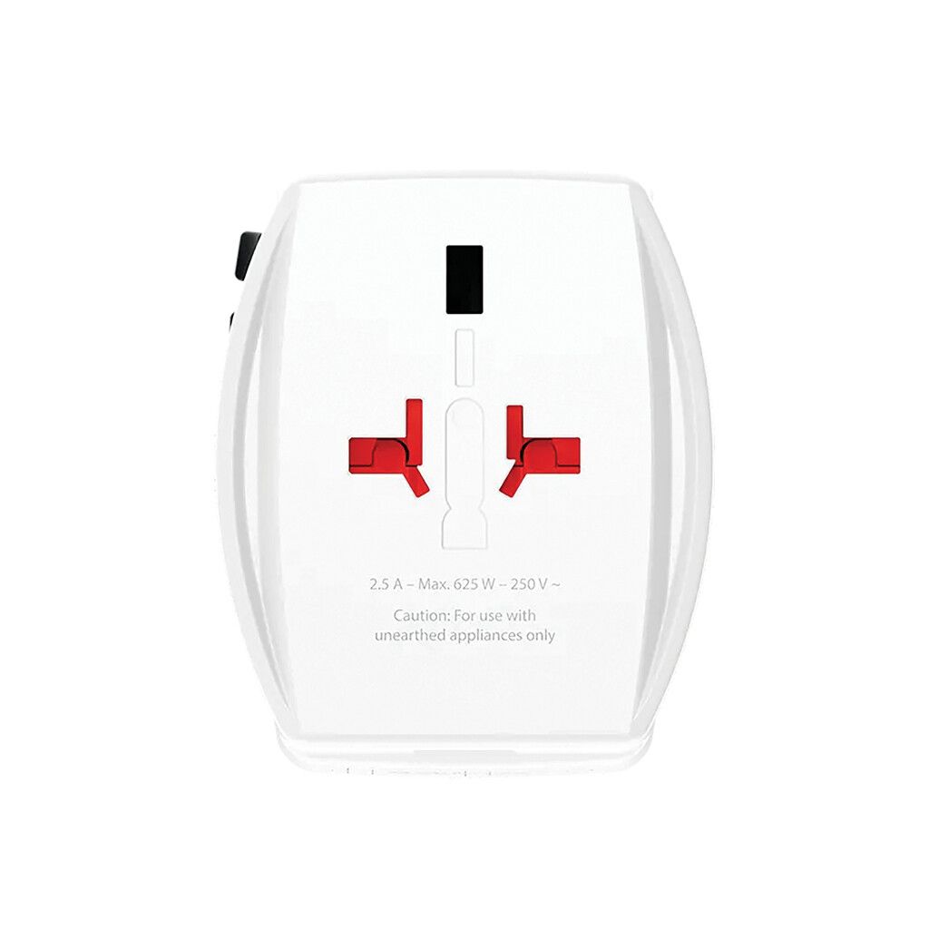 SKROSS World Travel Adapter MUV 65W PD mit USB-C-Kabel - weiß-747