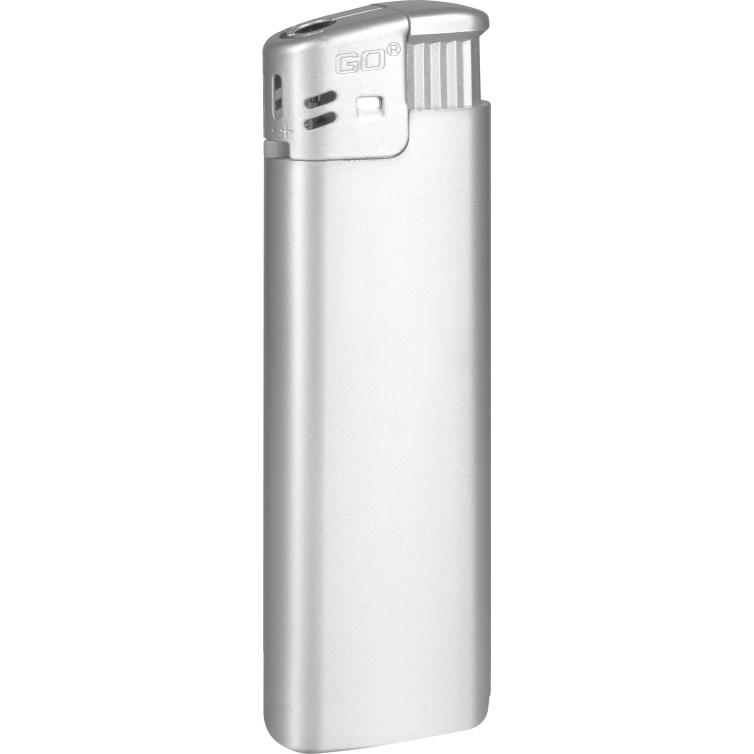 GO Prestige Piezo Feuerzeug - silber-803