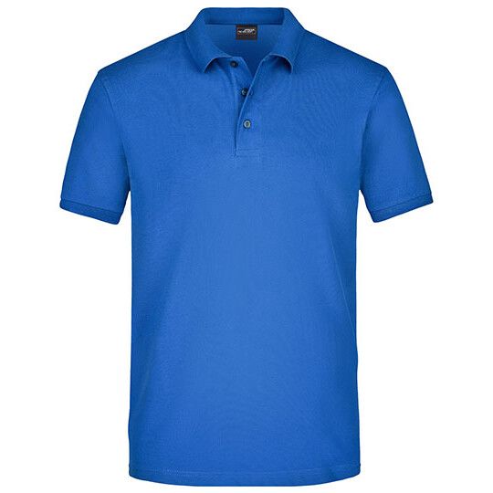 Men´s Elastic Polo Piqué - royal-881