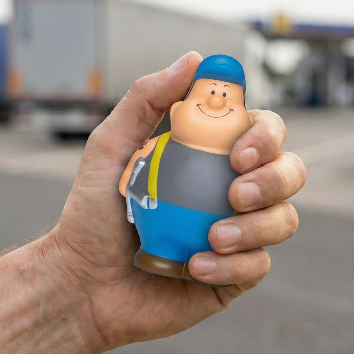 SQUEEZIES® Trucker Bert® - bunt-670