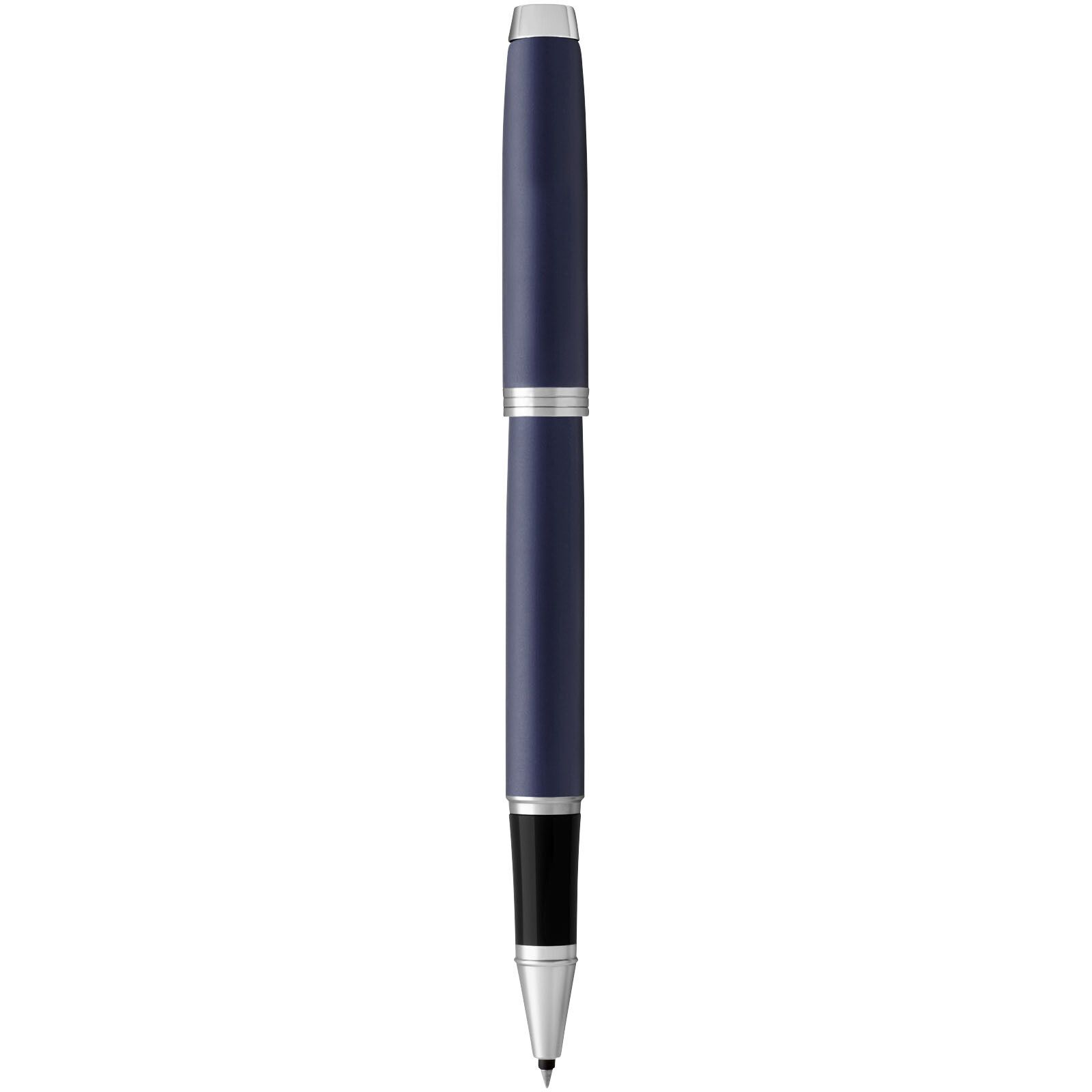 Parker IM Tintenroller (schwarze Mine) - blau -  silber-510