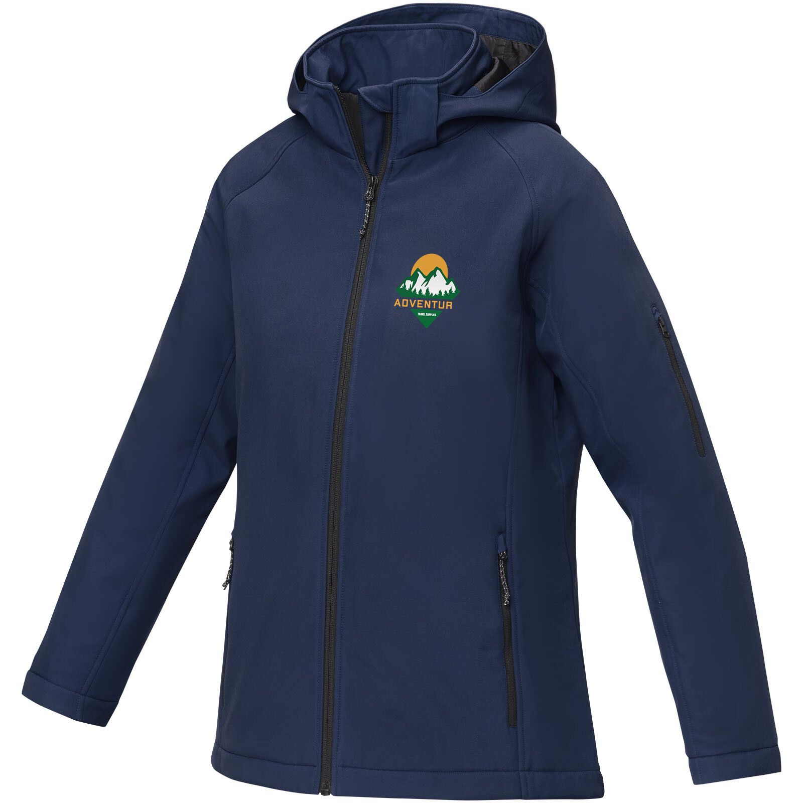 Notus wattierte Softshell Damenjacke - navy - L-341