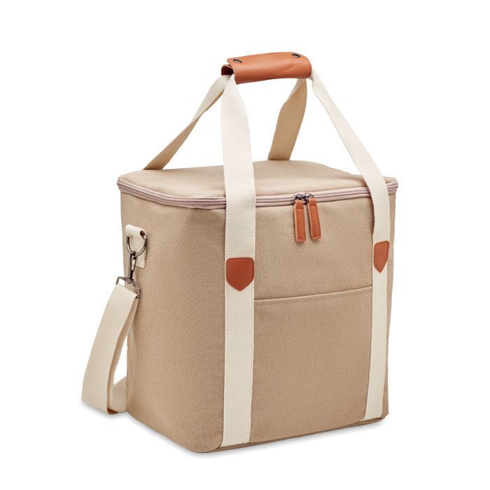 Große Kühltasche Canvas KECIL LARGE - beige-17
