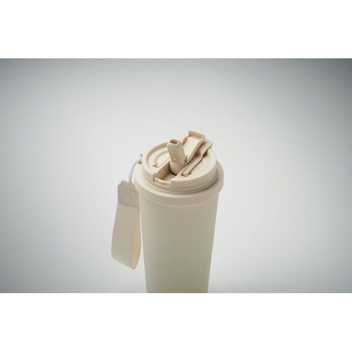 Doppelwandiger Trinkbecher 500m TOPAZ LARGE - beige-410