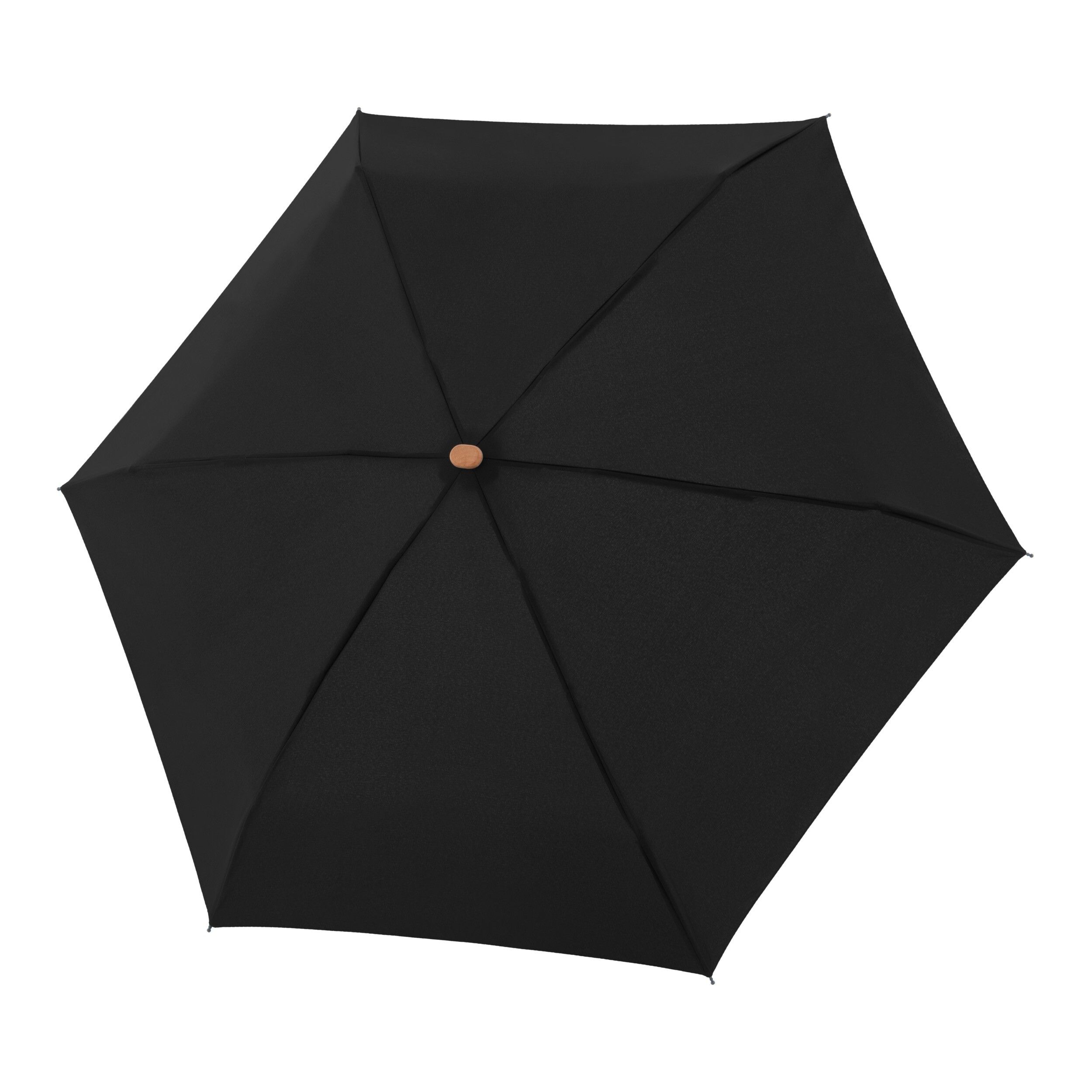 Taschenschirm Nature Mini cork - schwarz-683