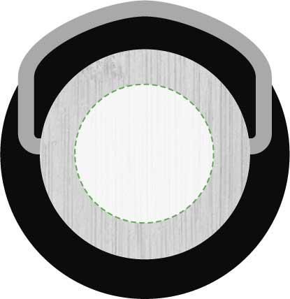 Veredelungsposition Auf dem Deckel