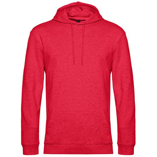 #Hoodie - heather red - M-629