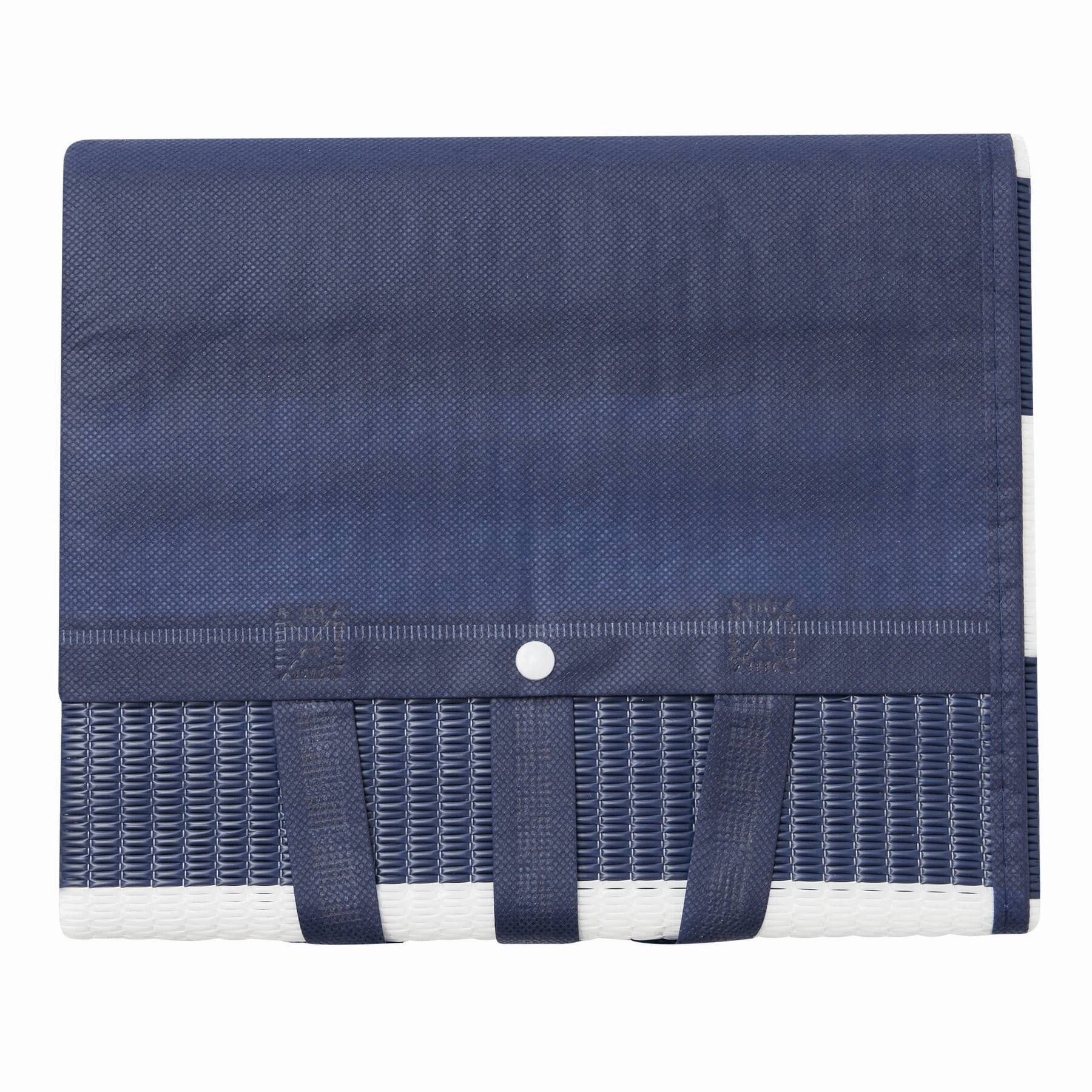 Maritime Strandmatte MARINA - blau - weiß-837
