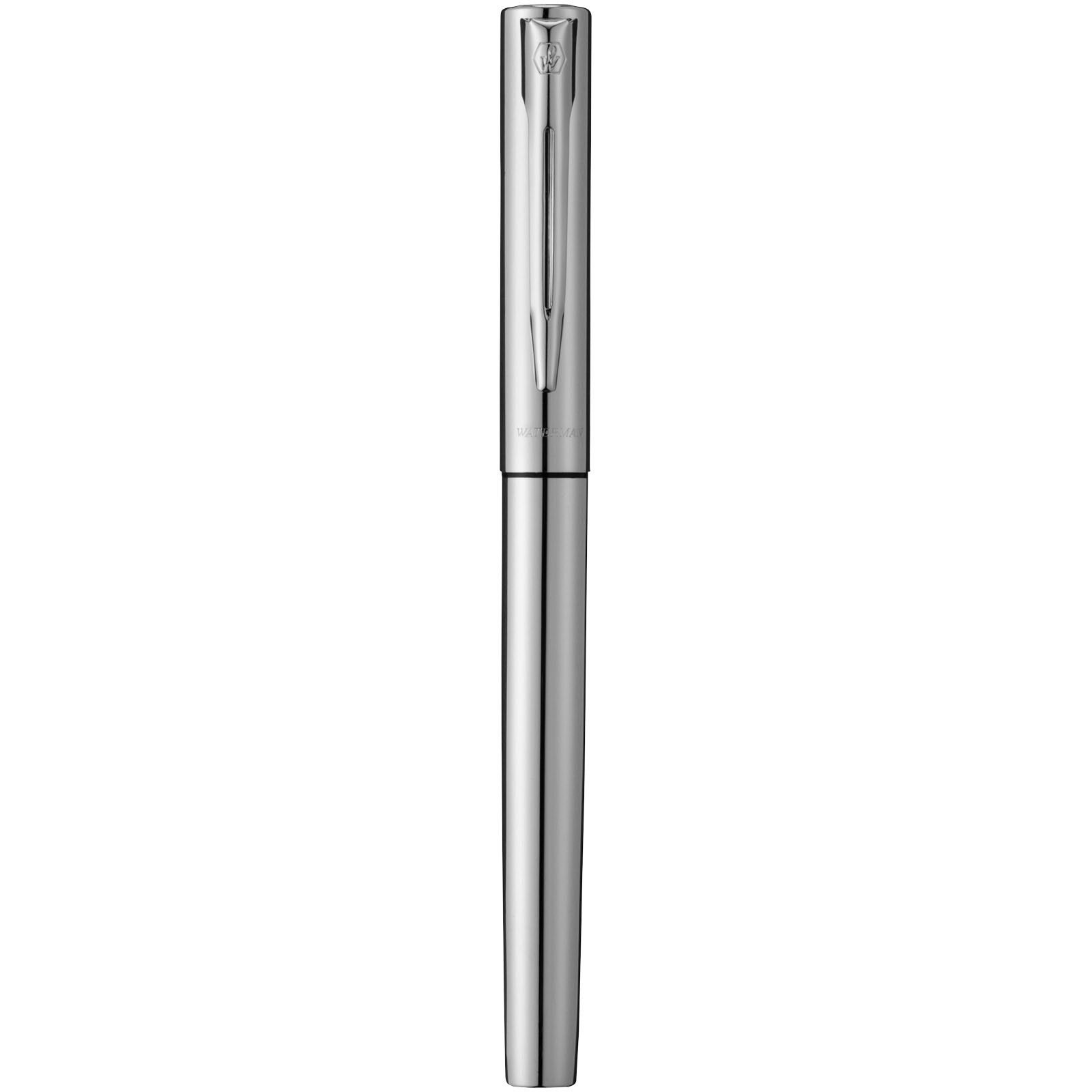 Waterman Graduate Tintenroller (schwarze Mine) - chrom-880