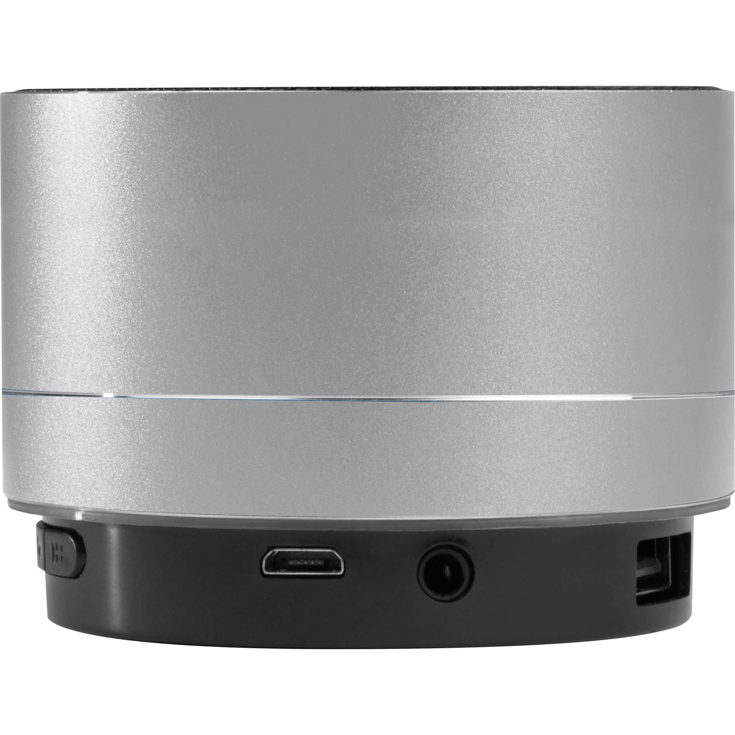 Bluetooth Lautsprecher aus Aluminium - silbergrau-8