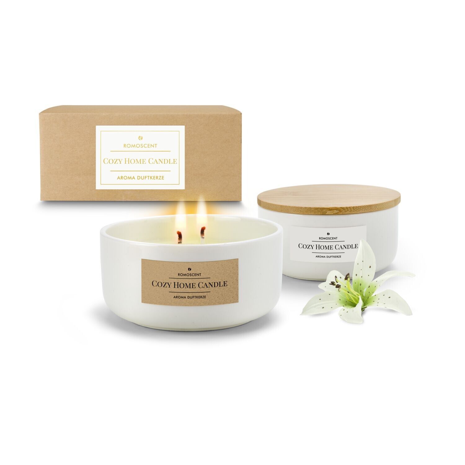 ROMOSCENT® Aromakerze Cozy Home-757