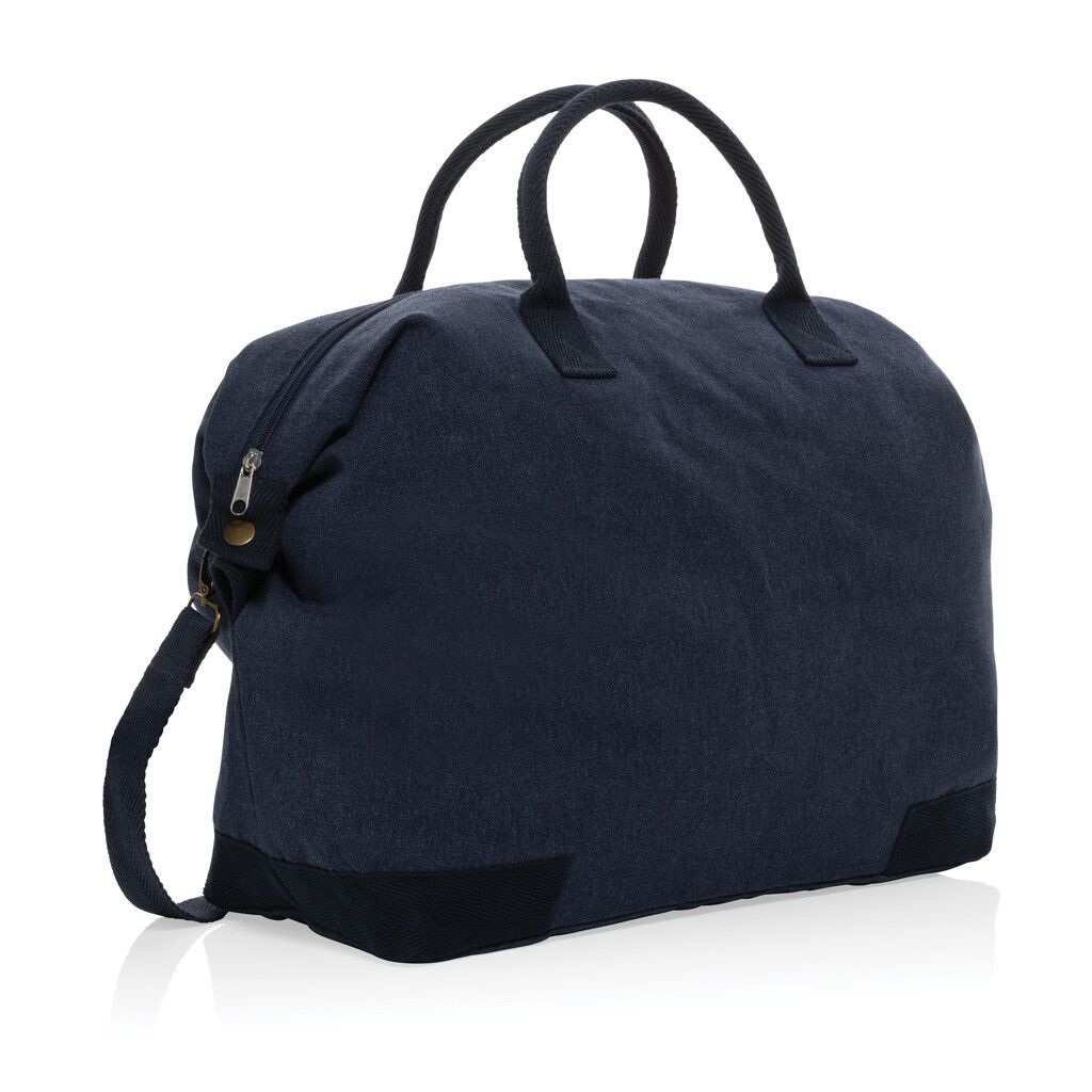 Kezar AWARE™ 500g/m² Wochenendtasche aus recyceltem Canvas - navy blau-977
