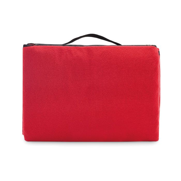 Picknickdecke RPET-Fleece COSTA - rot-505