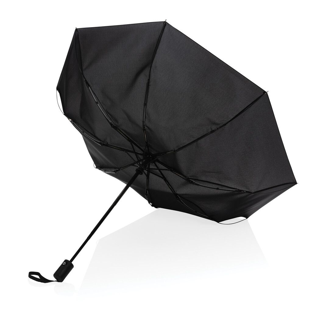 21" Impact AWARE™ RPET 190T Mini-Schirm automatic open/close - schwarz-687