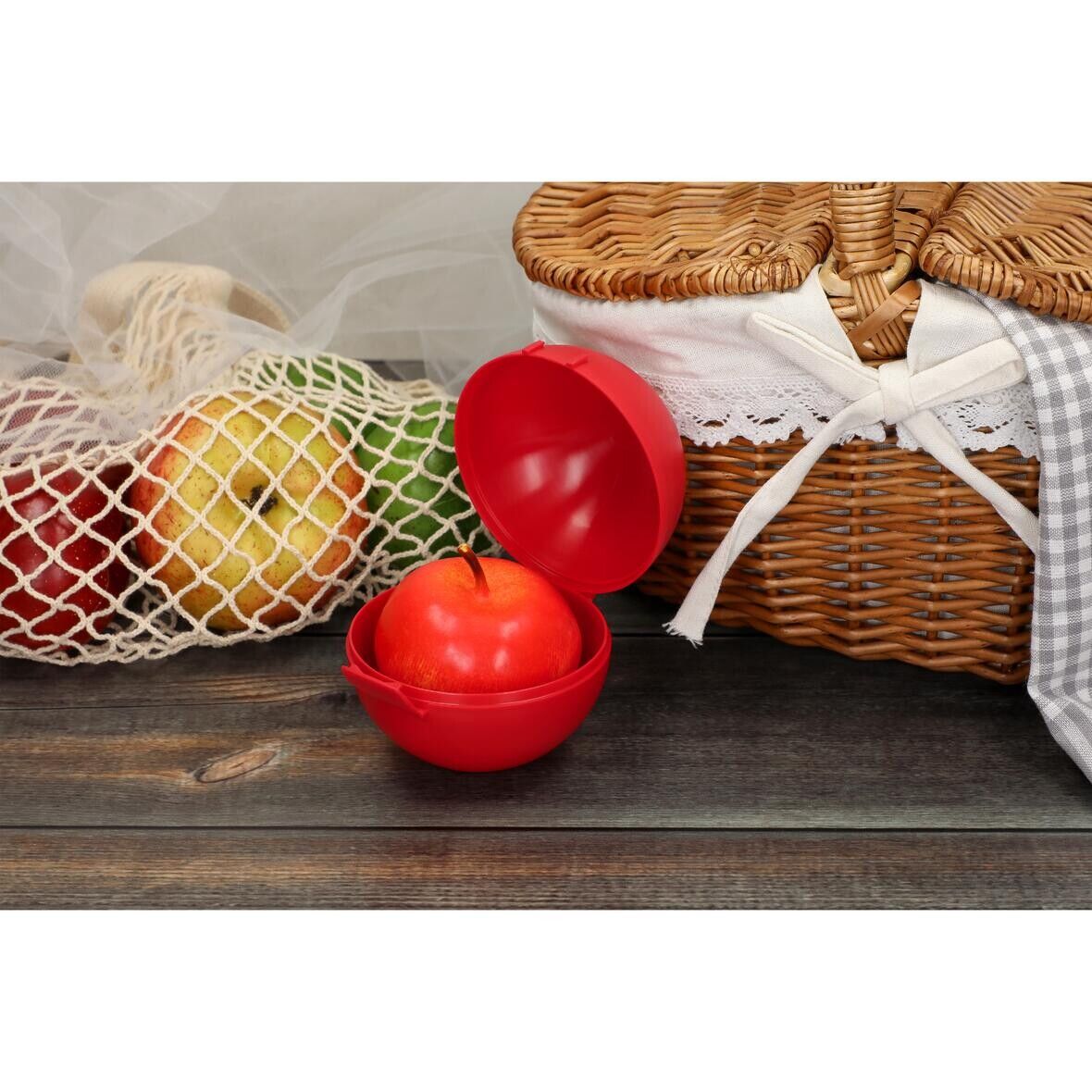 Vorratsdose Apfel-Box - trend-grün PP-782