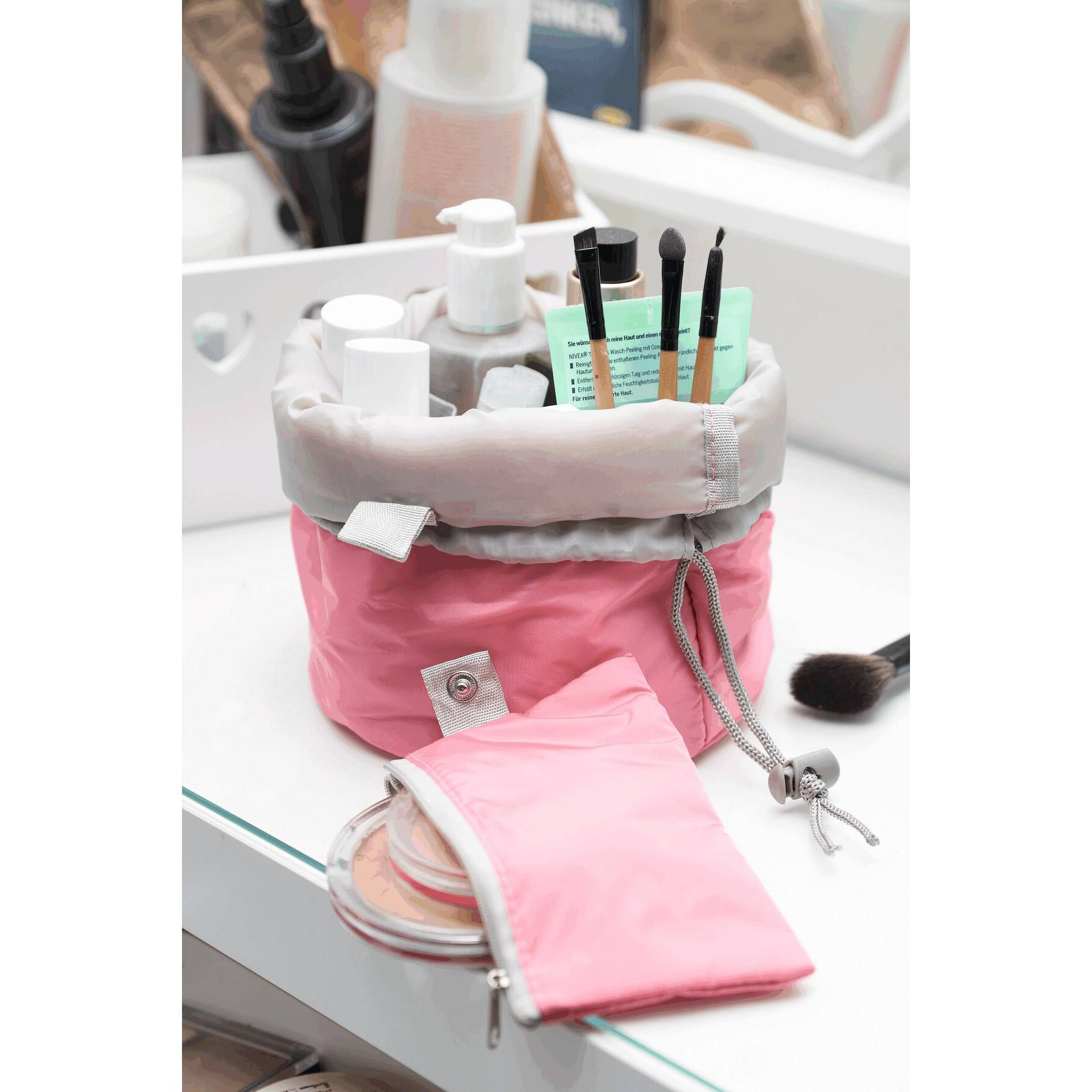 Kulturtasche TUBE - hellpink-976
