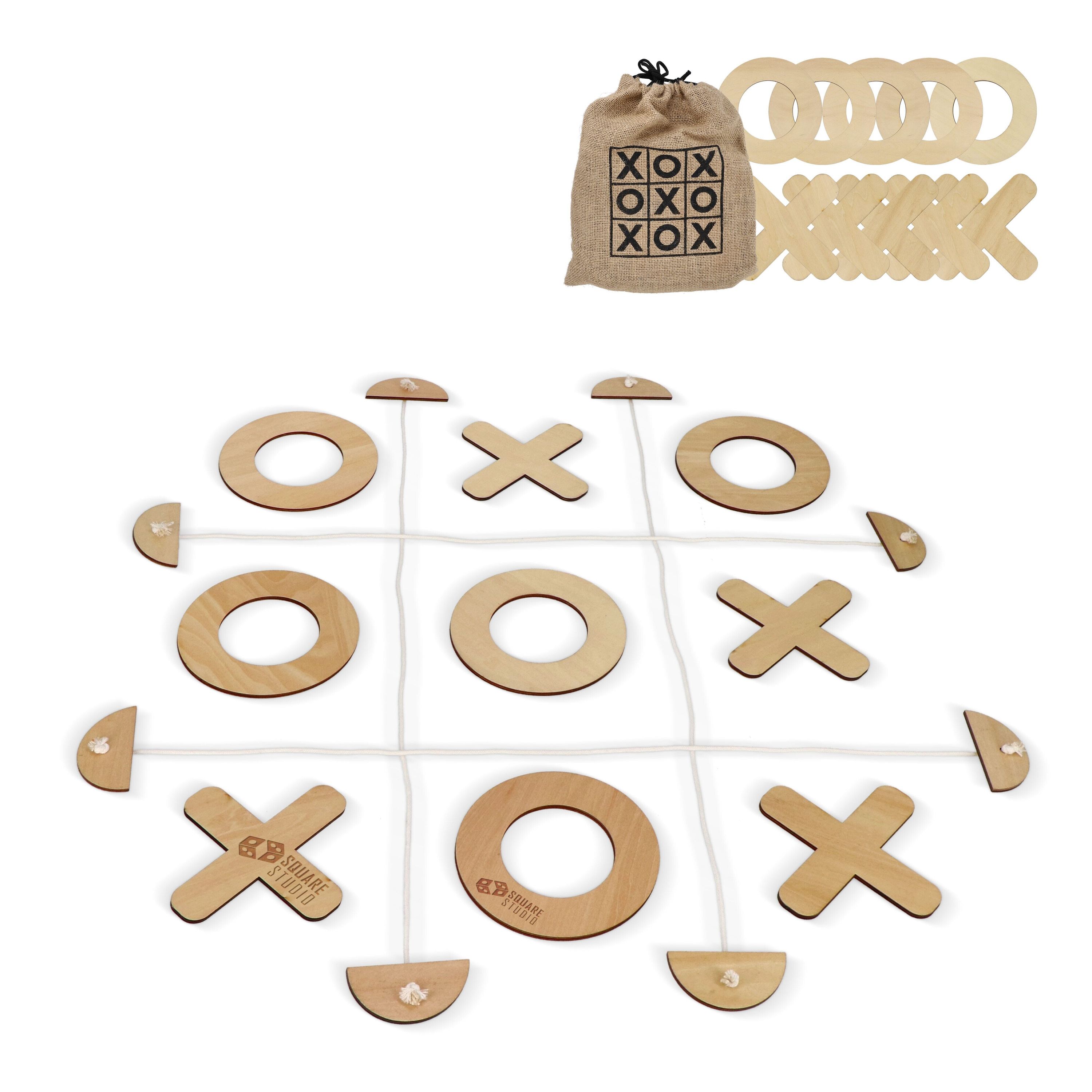 InSideOut Riesiges Tic Tac Toe - holz  -  holz-997