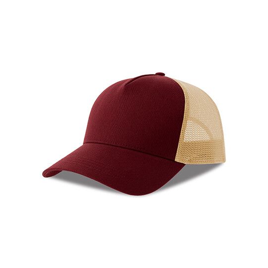 Rapper Cotton-S Cap - burgundy - stone-828