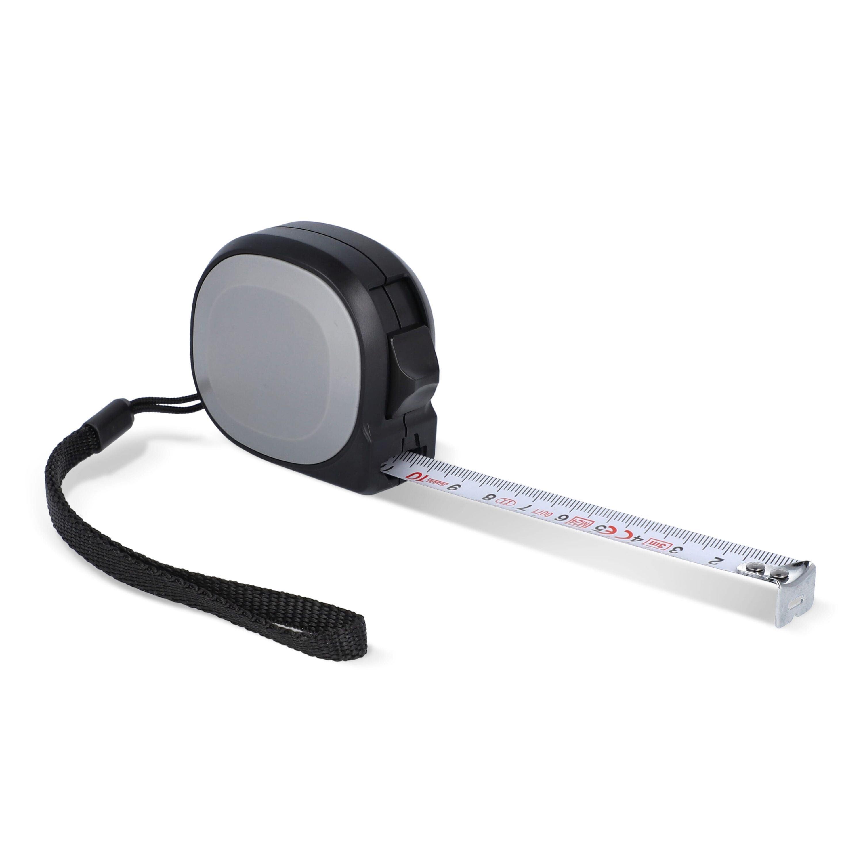 MeasureMate Rollmaßband 5M - schwarz  -  grau-77
