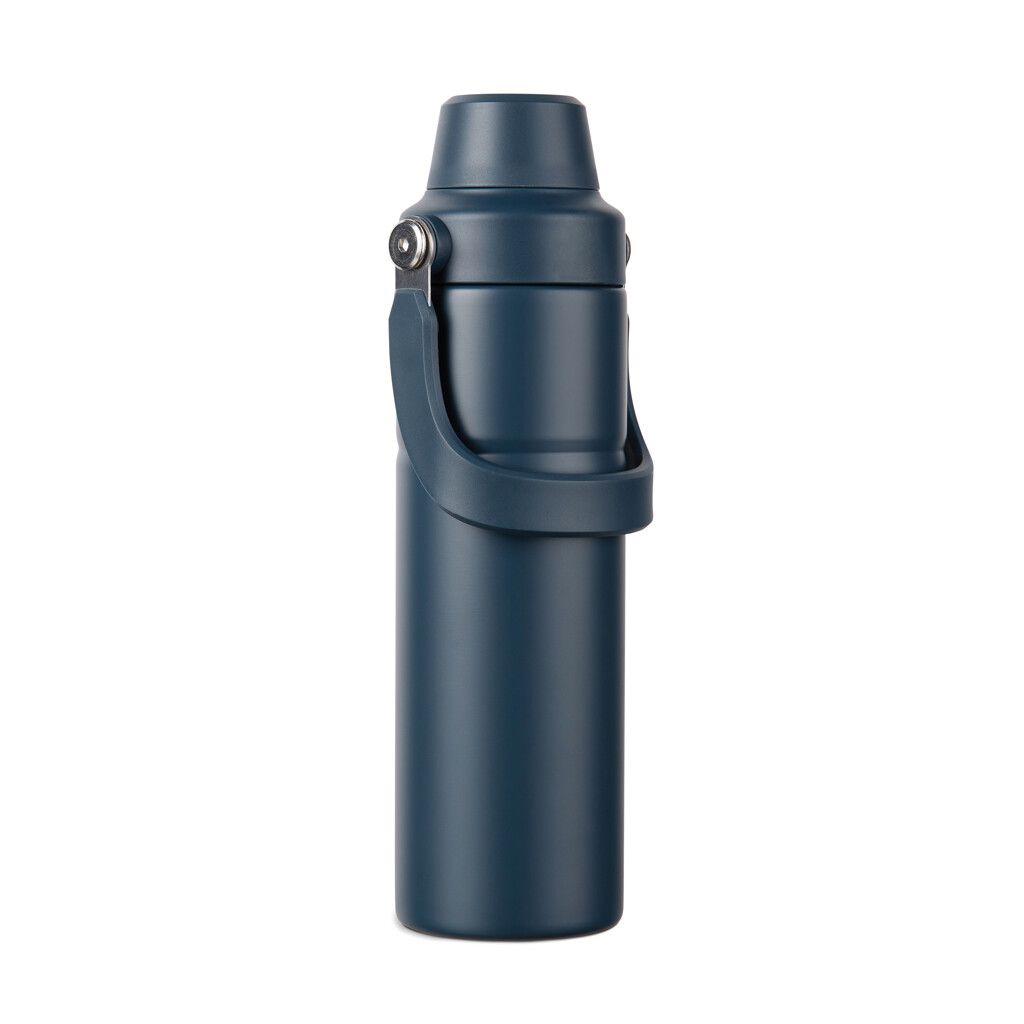 VINGA Baltimore Trek RCS recycelte SS Flasche 600ml - navy blau-387