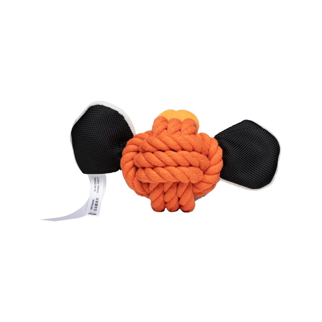 MiniFeet® Hundespielzeug Knotentier Tiger - orange-466