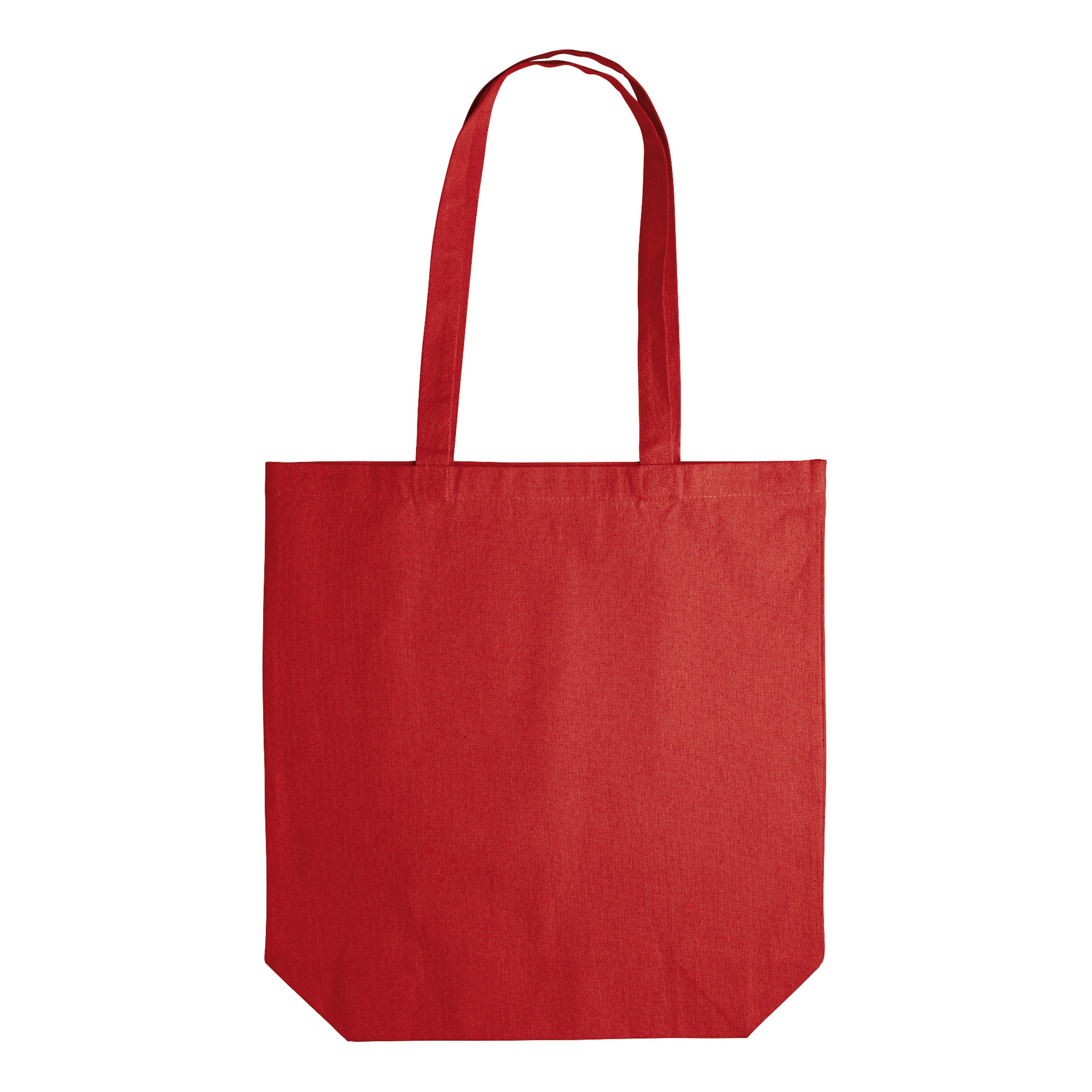Umhängetasche canvas OEKO-TEX®270g/m² 42x12x43cm - rot-254