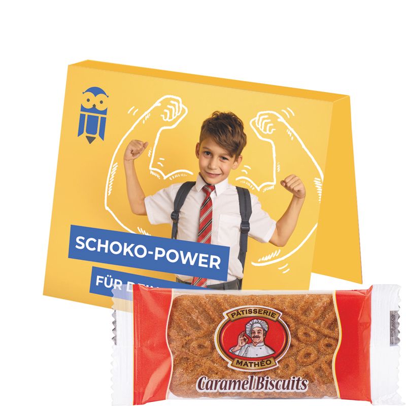 Werbekarte Midi, Pâtisserie Mathéo Caramell Biscuit-888