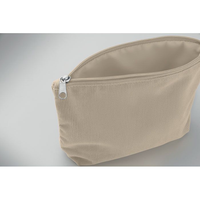 Kosmetiktasche Kord-Polyester CORDY T - beige-452