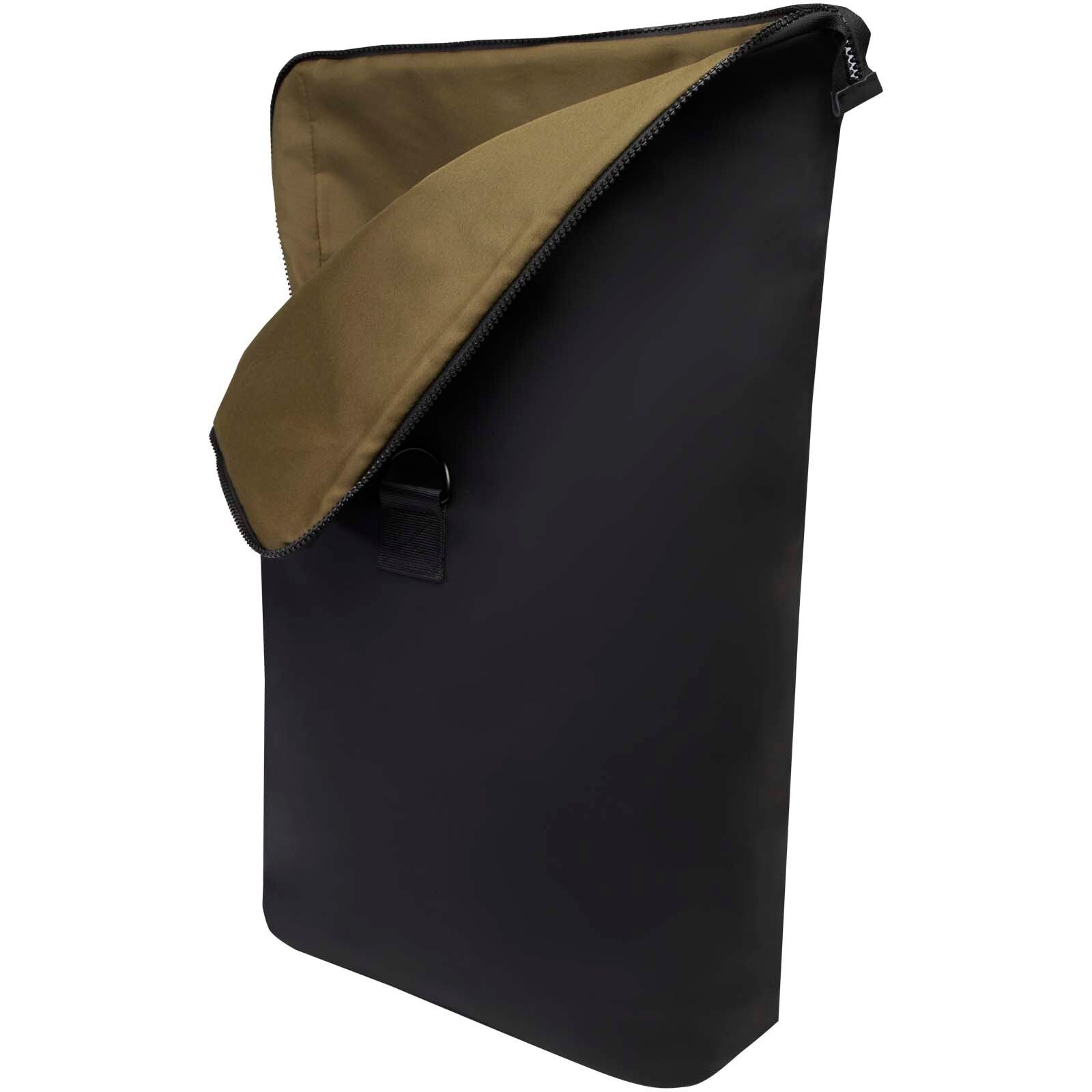 Turner 15,6" GRS-recycelter Rolltop Laptop-Rucksack 12 L - schwarz-130