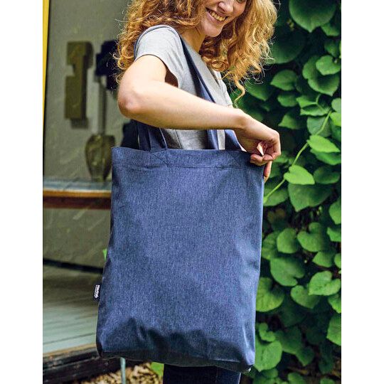 Recycled Twill Bag - black melange-532
