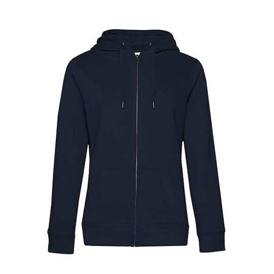 QUEEN Zipped Hood Jacket_° für Damen - navy - S-904