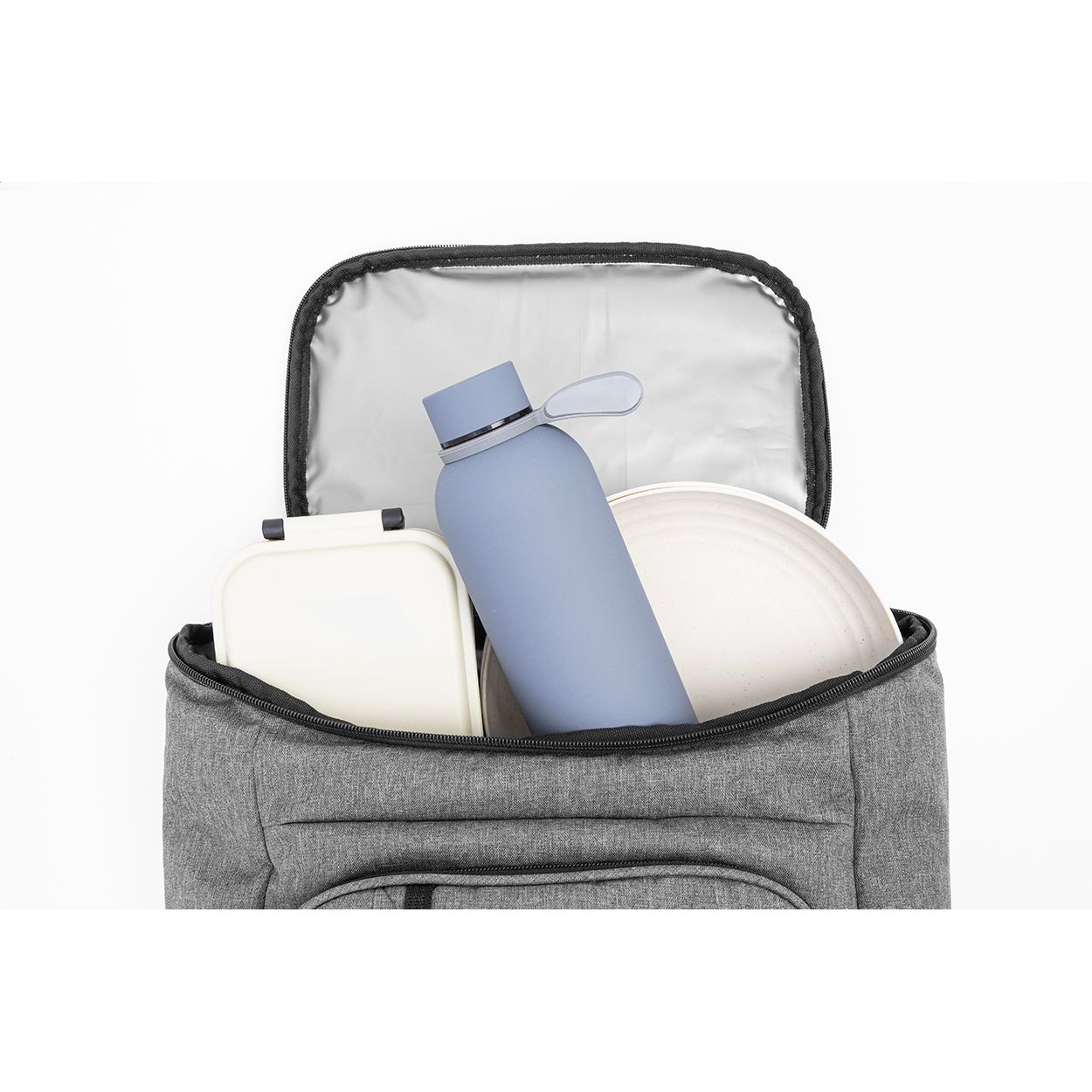 Duonic Picknick-Kühlrucksack, RPET - dunkelgrau-530