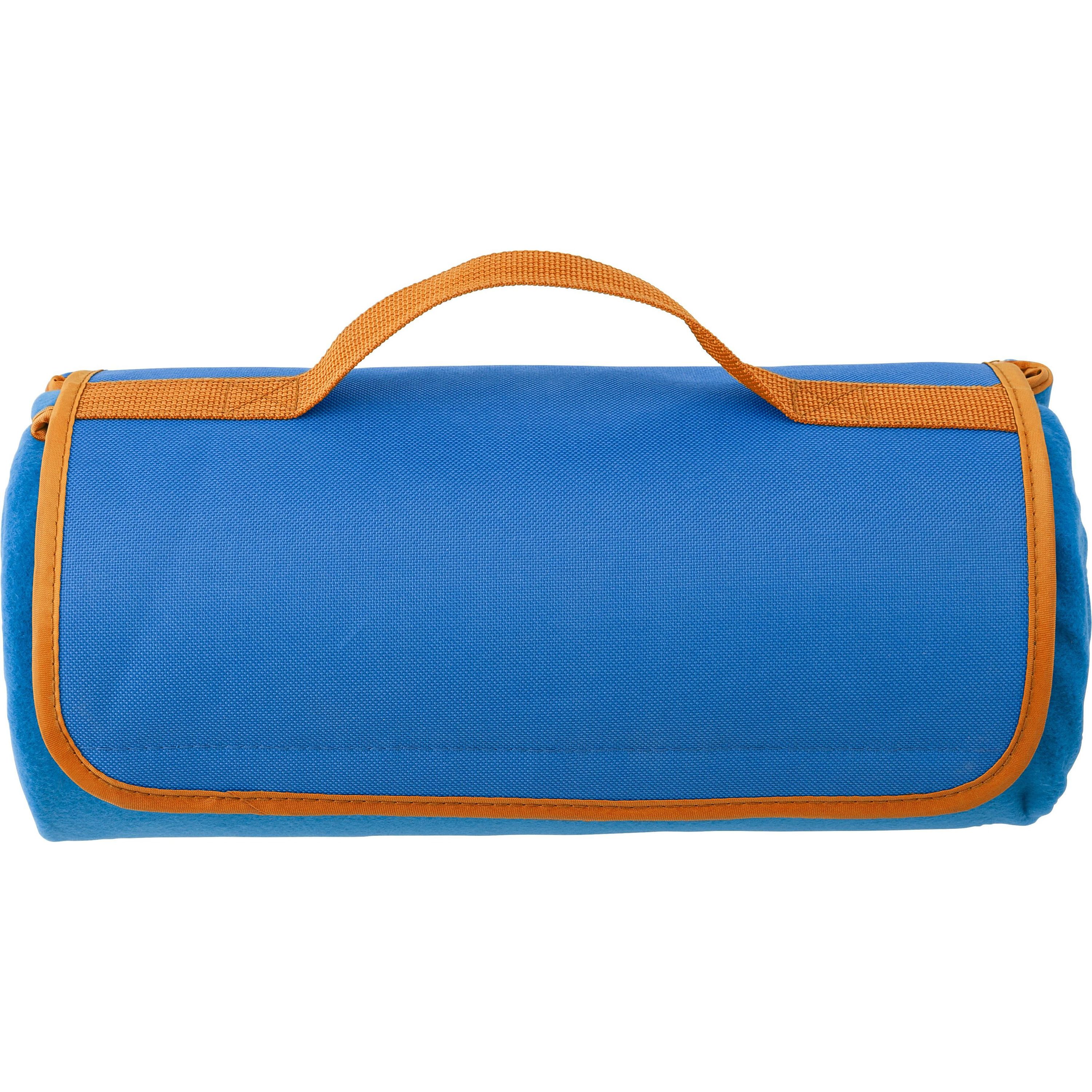 Picknickdecke aus Fleece Danielle - hellblau-94