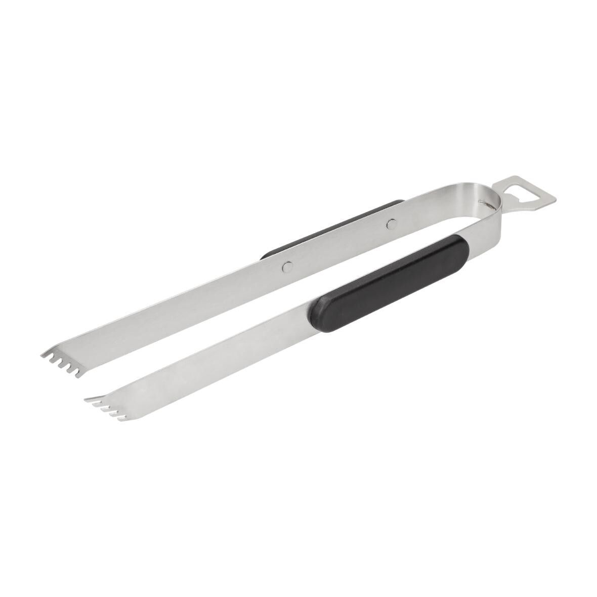 Grillzange Opener mit Kapselheber, 35 cm - grau-72